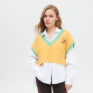 Urban Outfitters BDG rudy cropped vest NWT